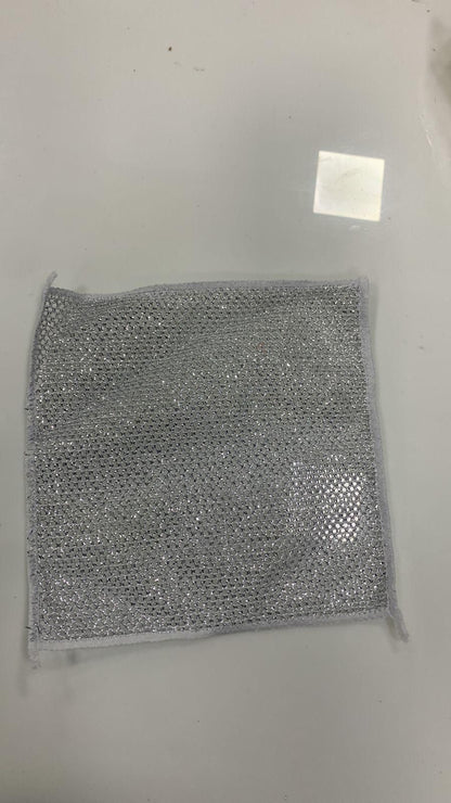 Multipurpose Wire Dishwashing Rags for Wet and Dry Use – Pack of 10